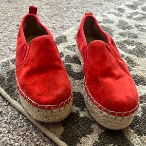 Coral Sam Edelman Espadrilles! Great used Condition!